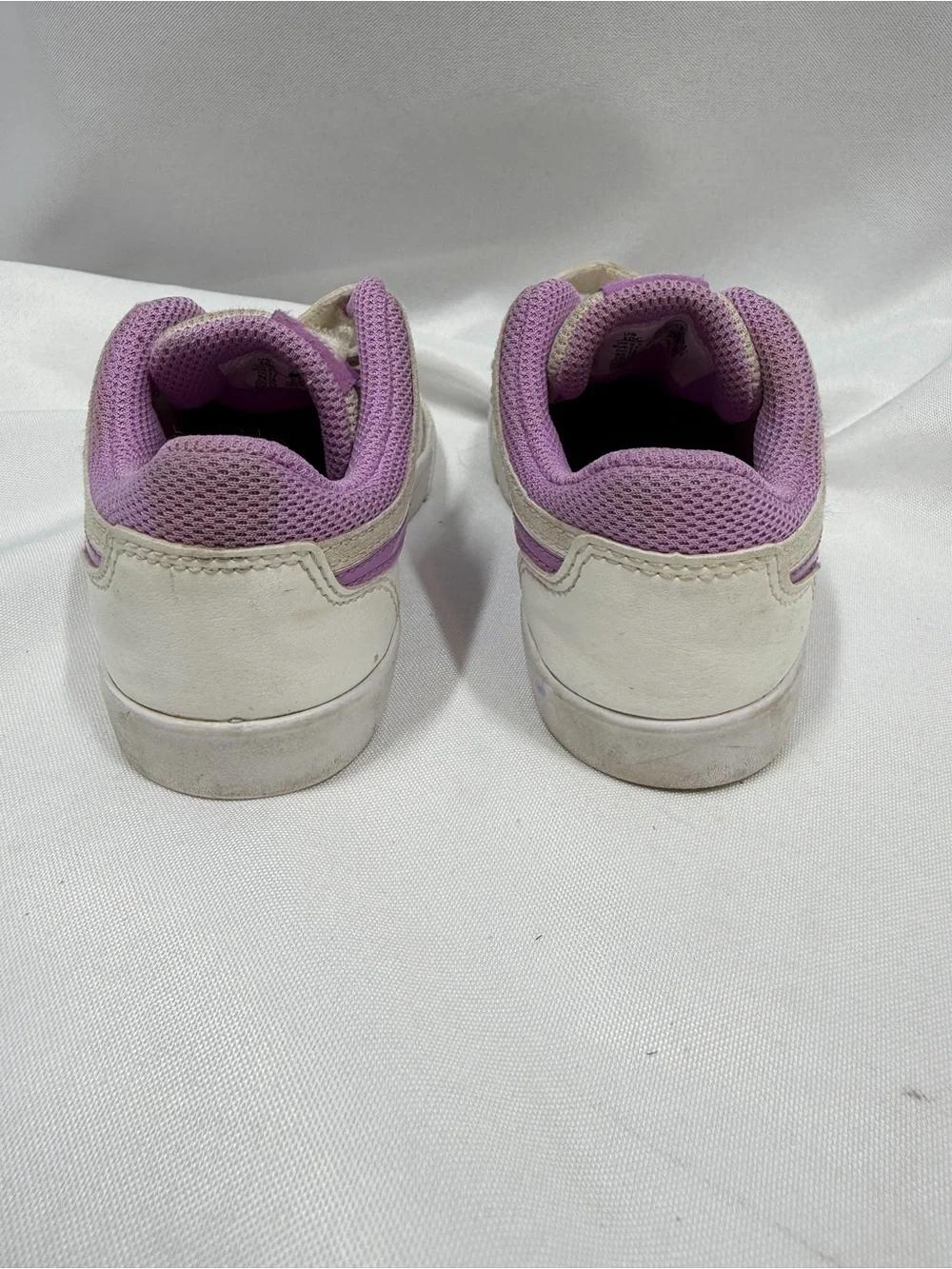 Nike | Capri 3 LTR Toddler Sneaker Tennis Shoe White Purple Girls Size 10C